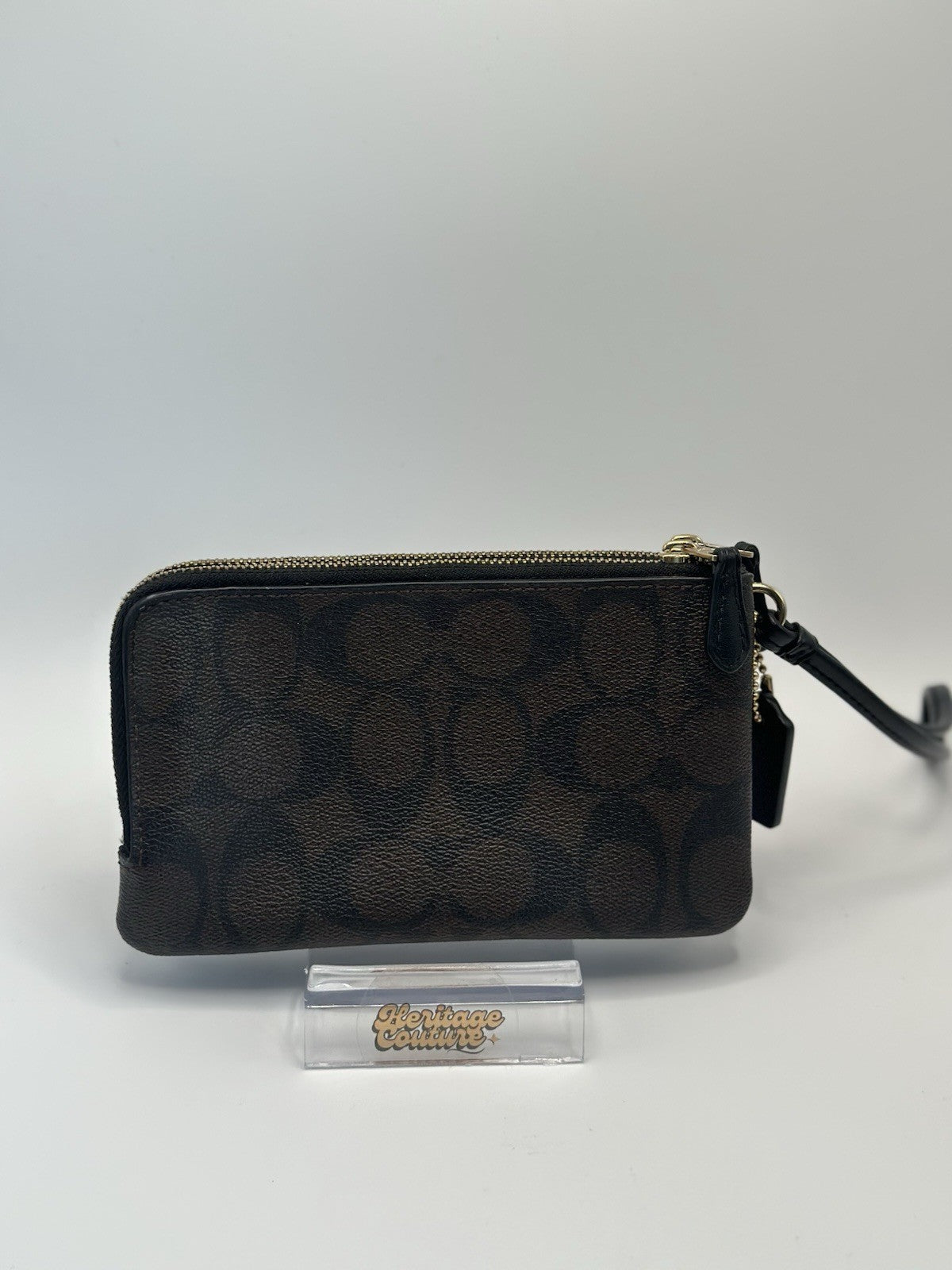 Coach Signature Wristlet