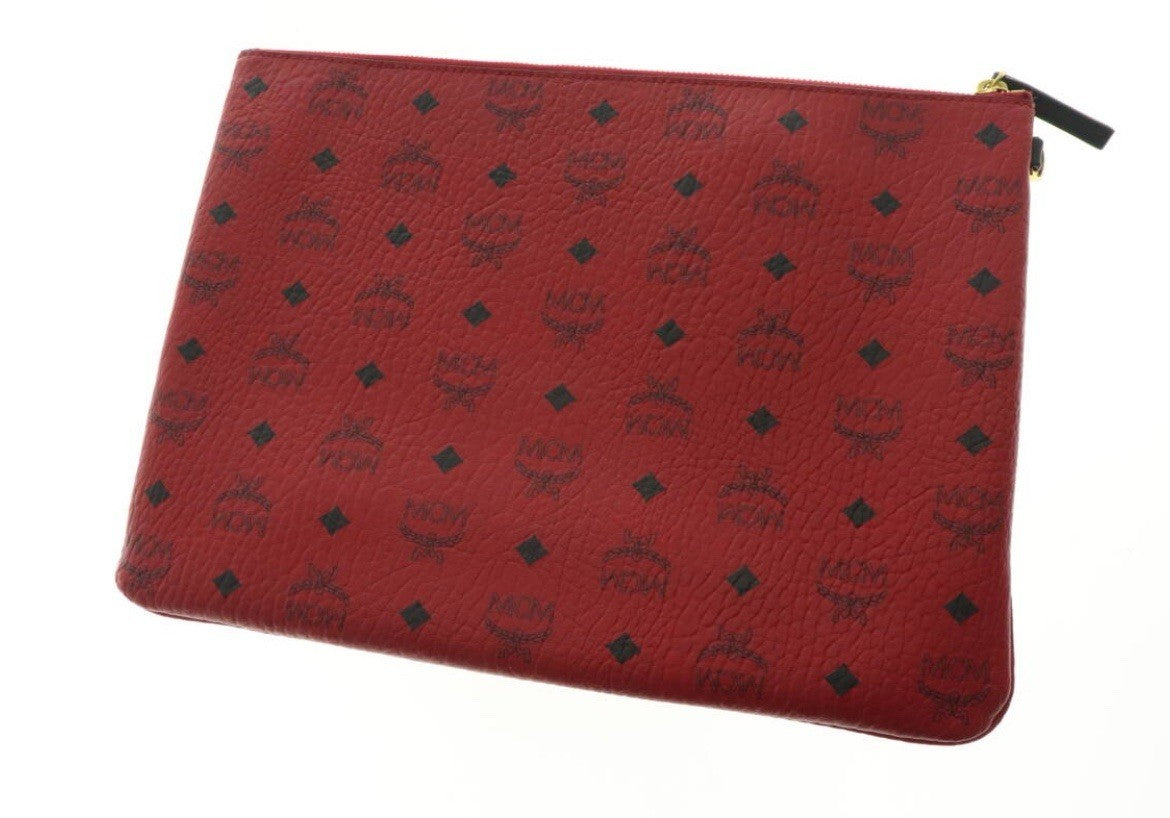 Mcm Pouch Large Clutch Rot