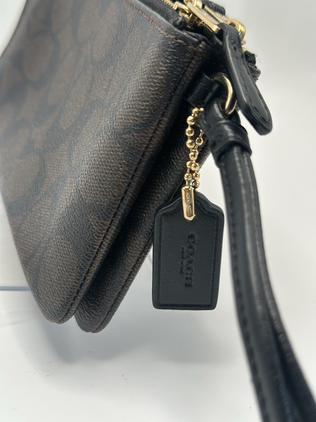 Coach Signature Wristlet