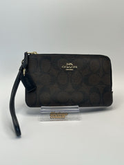 Coach Signature Wristlet